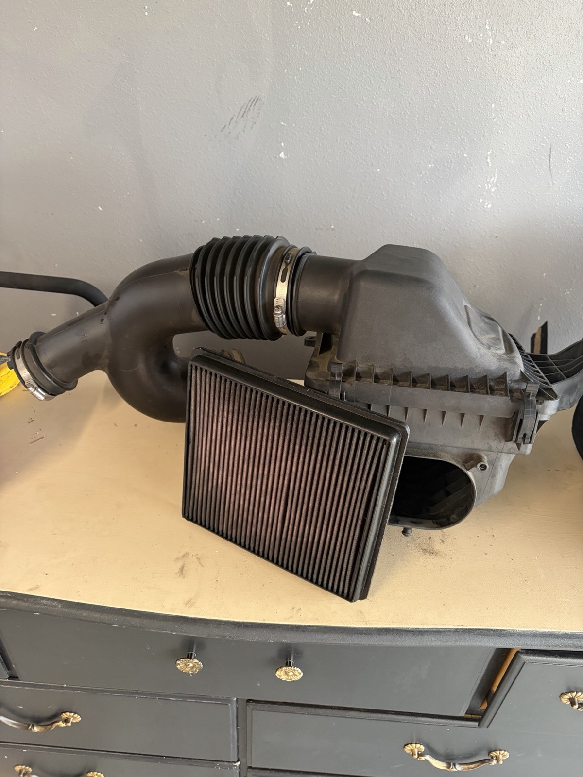 2018 F150 2.7L OEM Air Intake With K&N Filter 2018 F150 2.7L OEM Air Intake With K&N Filter