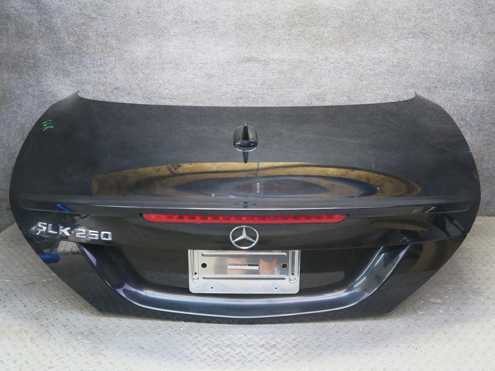 2012-2020 MERCEDES R172 SLK SLC REAR TRUNK LID DECK SHELL PANEL BLACK