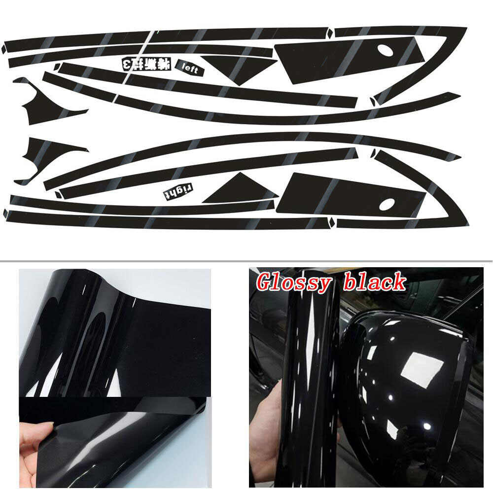 Matte/Glossy Black Chrome Delete Window Trims For Tesla Model 3 2017-2022 Matte/Glossy Black Chrome Delete Window Trims For Tesla Model 3 2017-2022