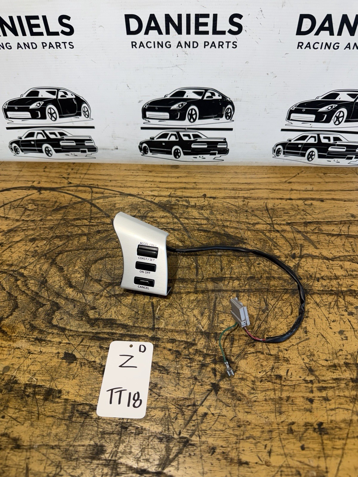 03-08 Nissan 350Z Steering Wheel Cruise Controls Buttons Switch Set For Maps OEM