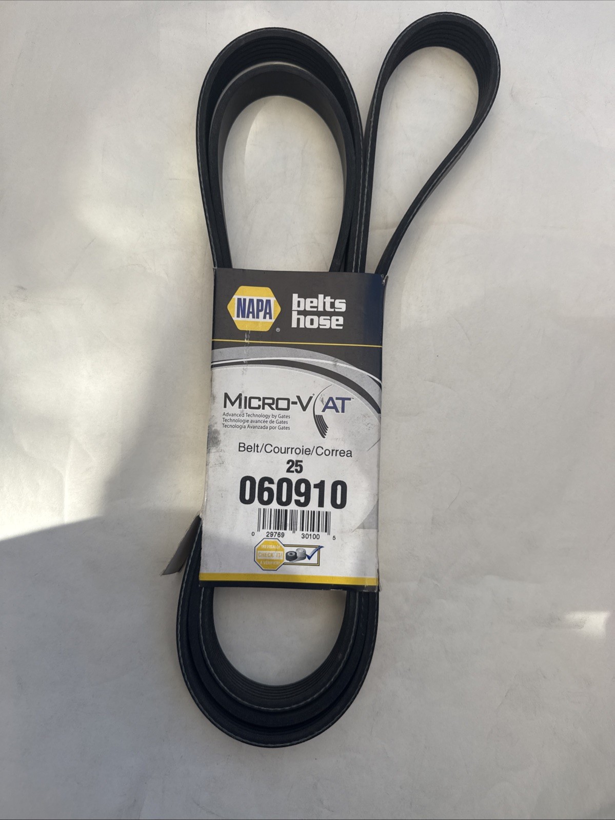 Serpentine Belt-Premium OE Micro-V Belt Gates K060910 Serpentine Belt-Premium OE Micro-V Belt Gates K060910