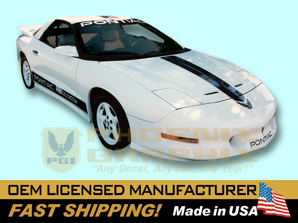 1994 Pontiac Firebird Trans Am 25th Anniversary Decals & Stripes Kit