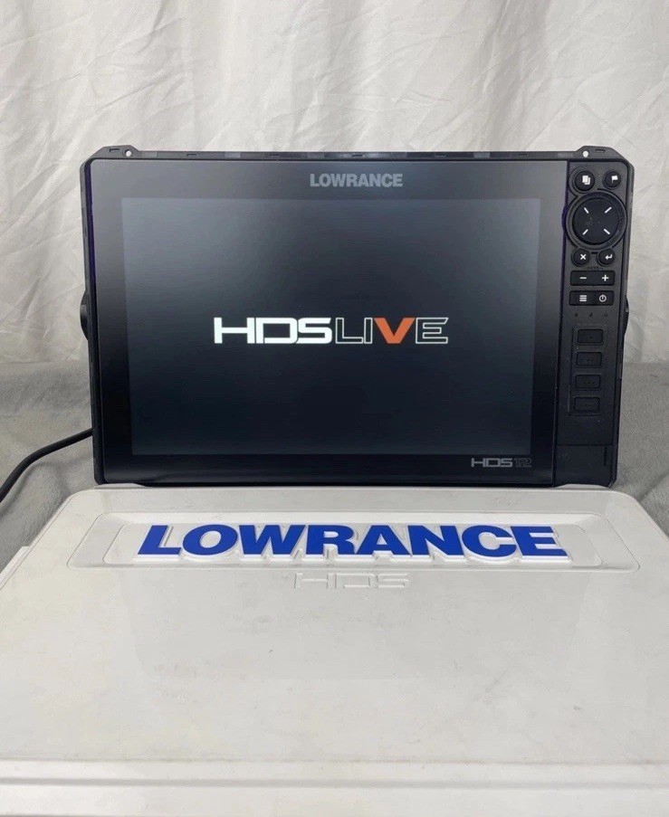 Lowrance HDS LIVE 12 Touch Insight GPS/Fish Finder Head Unit With Suncover