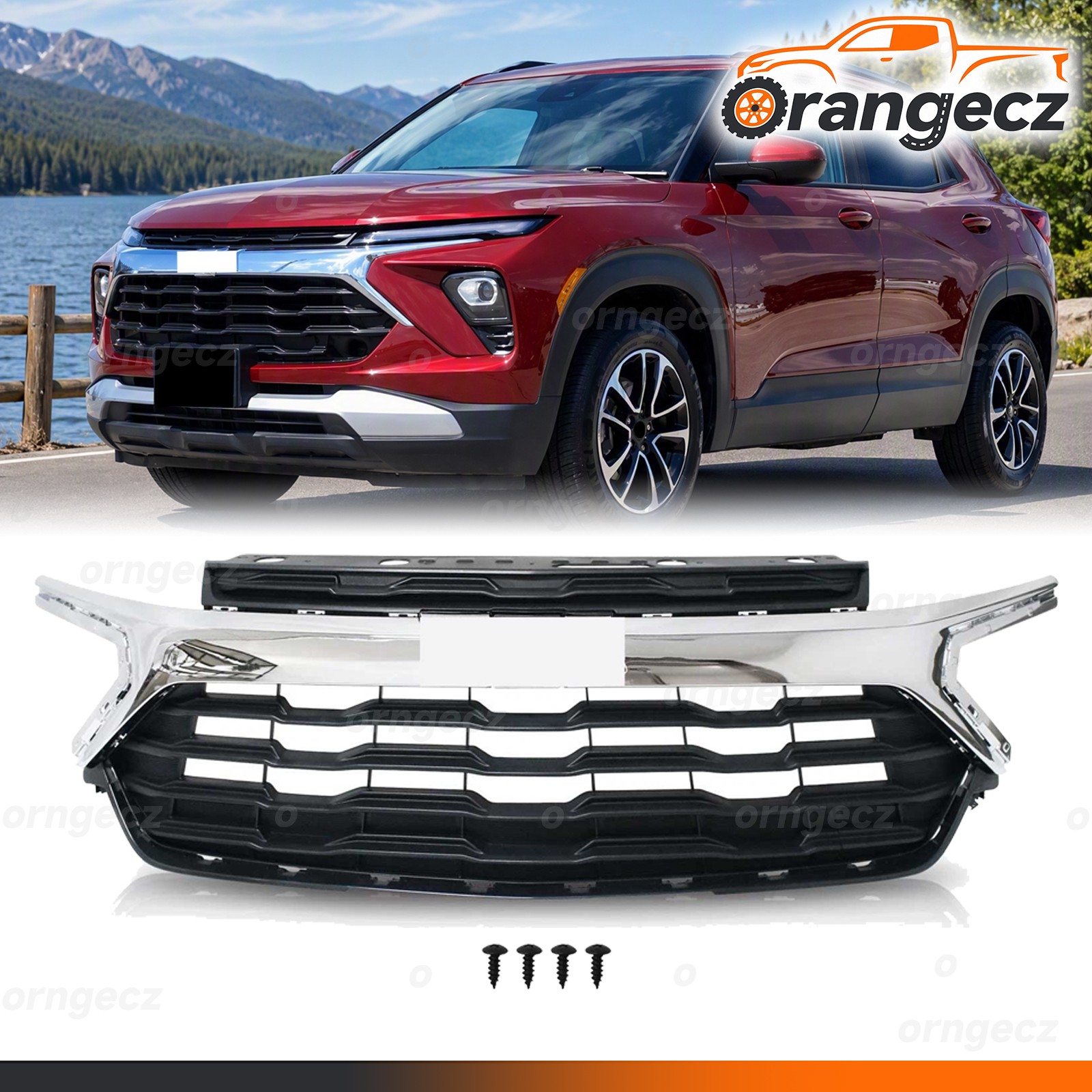 For Chevrolet Trailblazer LT LS 2024-2026 Front Bumper Grille Assembly 42883406