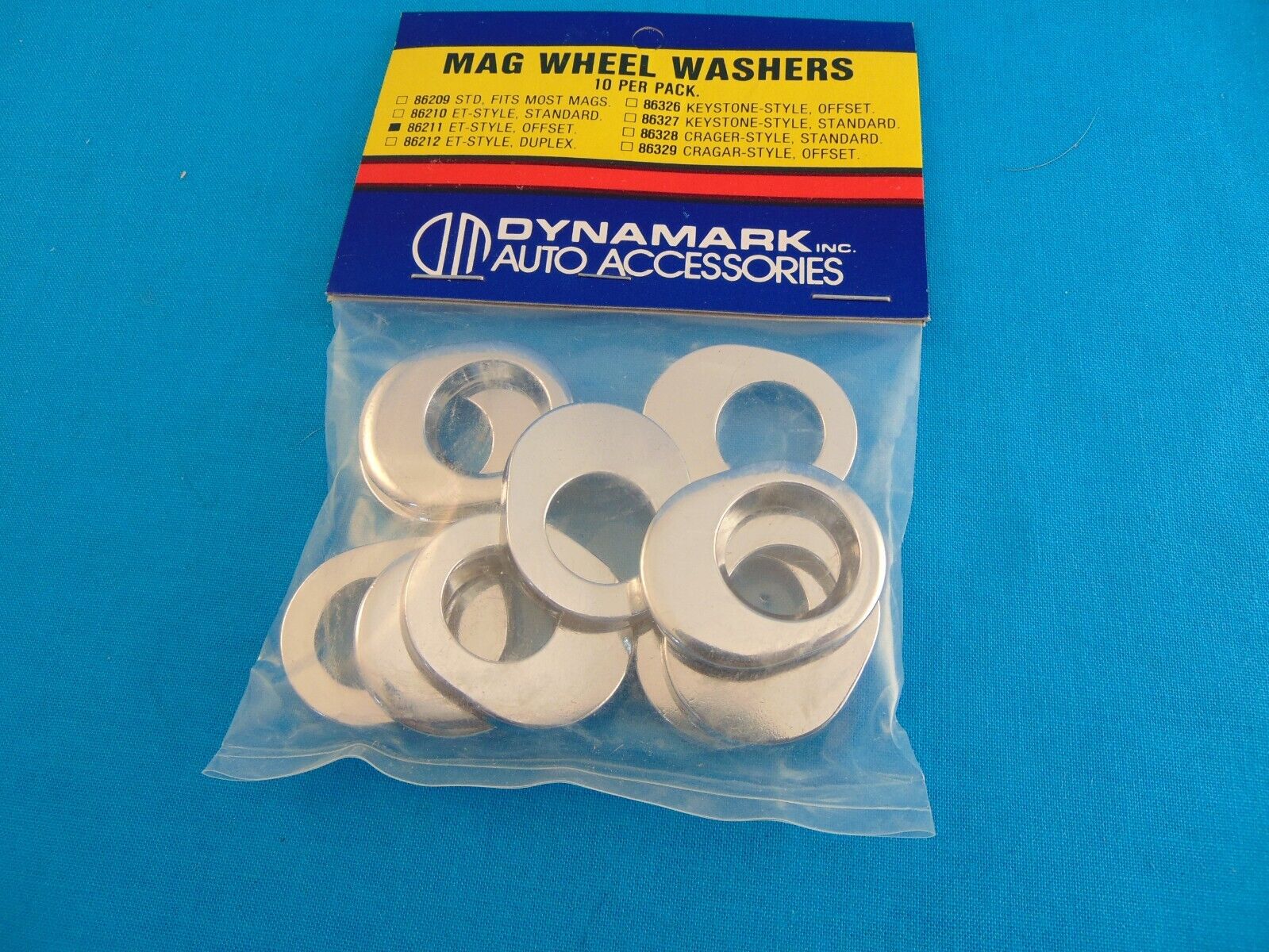 NOS Mag Wheel Washers 10 Pack ET style OFFSET Conical Tapered Hole Uni-Lug NICE