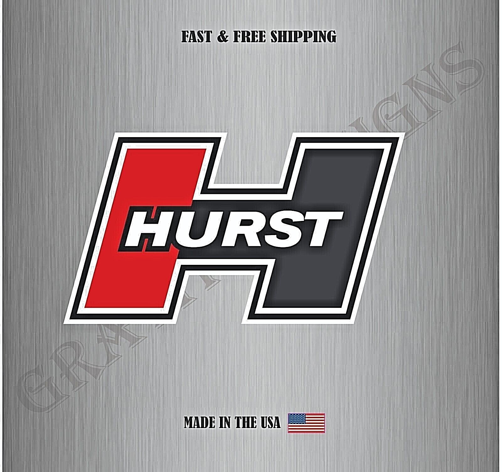 HURST PERFORMANCE PRODUCTS VINYL DECAL STICKER CAR TRUCK BUMPER WALL WATER RESIS