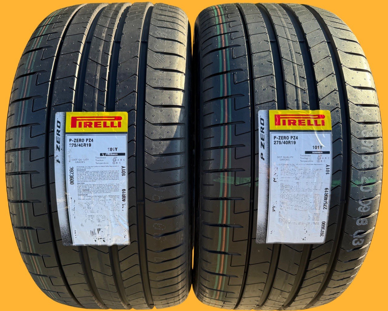 TWO BRAND NEW 275/40R19 Pirelli P Zero PZ4 Sport Tires Like Michelin Sport 4S TWO BRAND NEW 275/40R19 Pirelli P Zero PZ4 Sport Tires Like Michelin Sport 4S