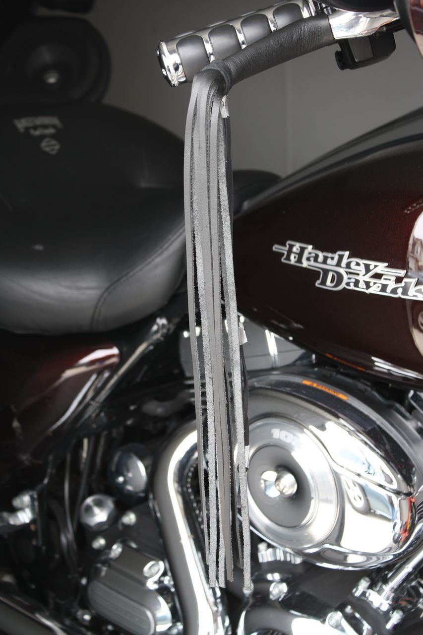 New Heavy Duty Black Leather Motorcycle Clutch Brake Lever covers w/ 12