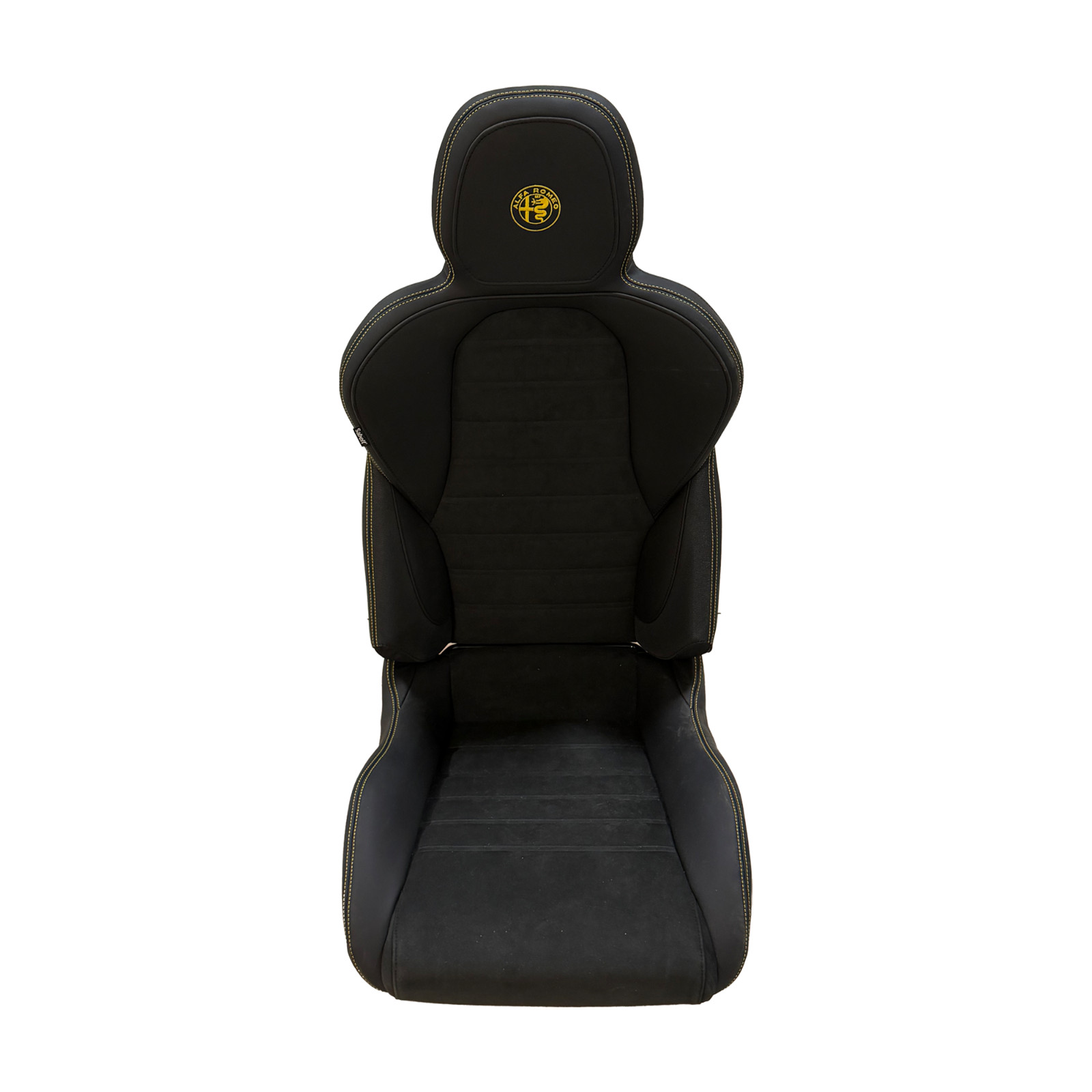 Alfa Romeo 4C Spider Front Right Passenger Seat Black Yellow 68305277AA