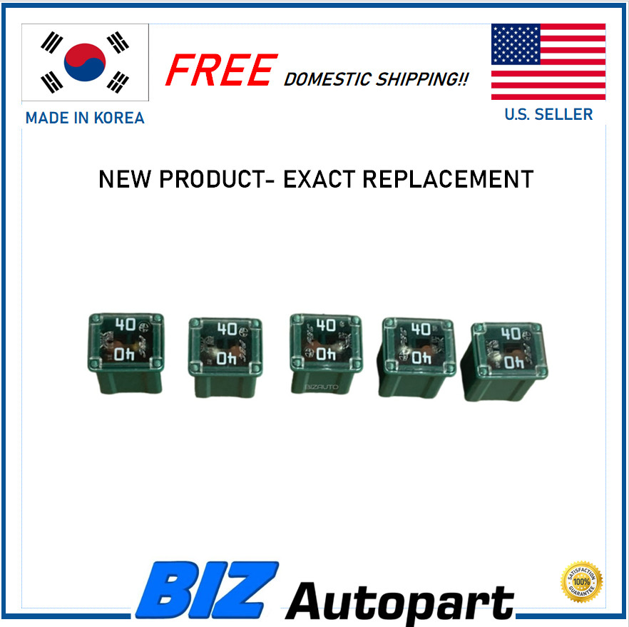 OEM 5PCS 40 Amp Fuse for 2003-2025 Buick Cadillac Chevrolet GMC # 15209748 OEM 5PCS 40 Amp Fuse for 2003-2025 Buick Cadillac Chevrolet GMC # 15209748