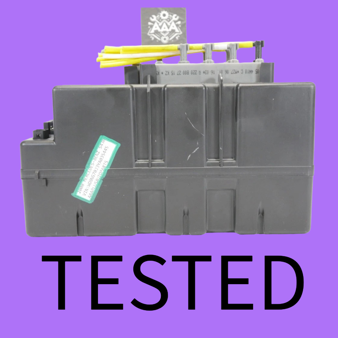 🟩00-06 MERCEDES BENZ BOSCH DOOR LOCK VACUUM PUMP 013006368 220 800 06 48 TESTED