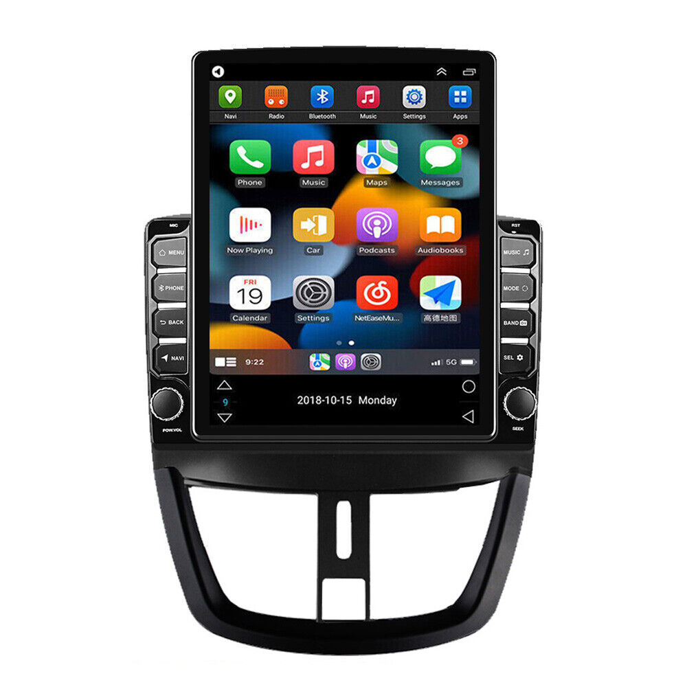 Android 13 For Peugeot 207 2006-2015 Car Radio Navigation GPS Video Carplay Wifi
