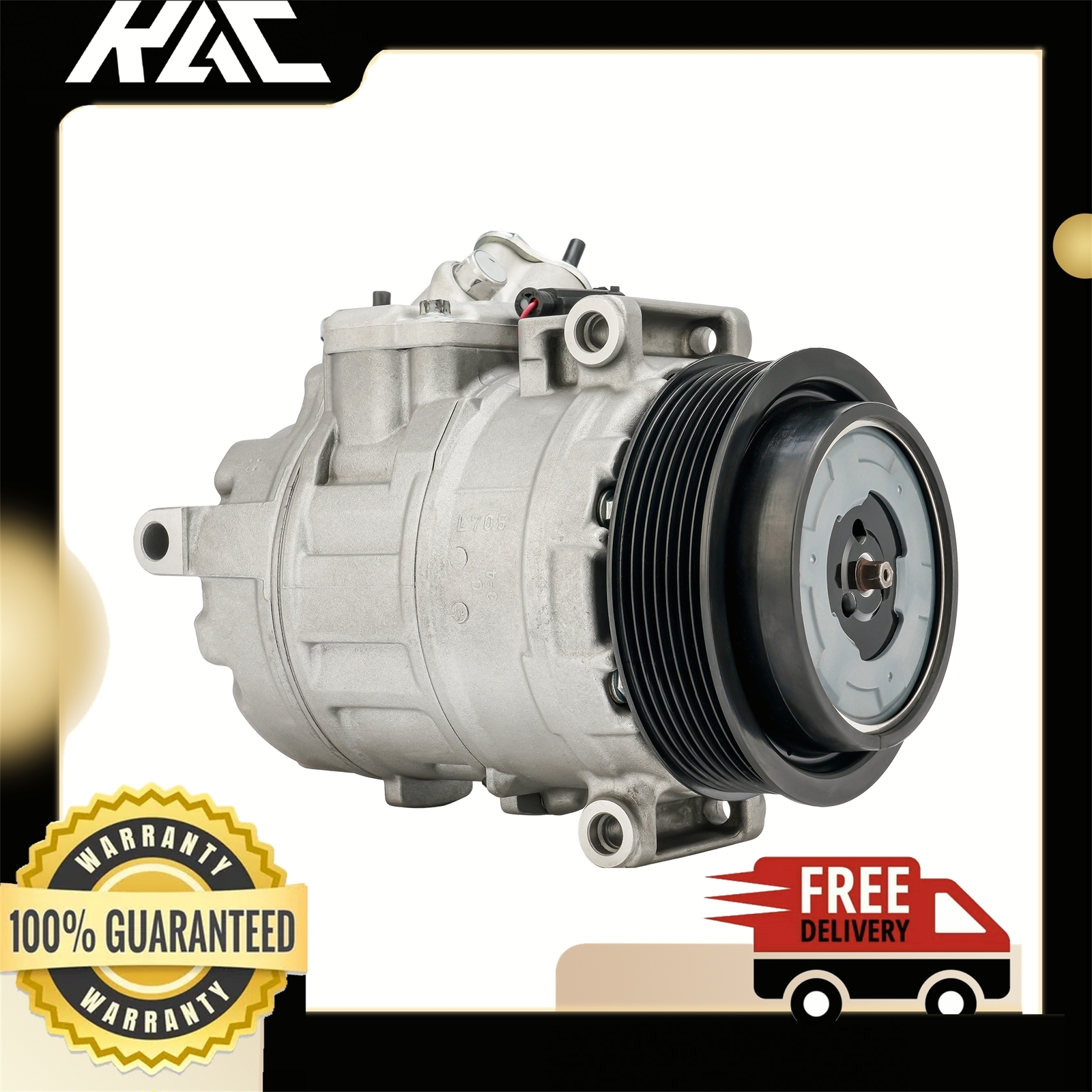 KAC A/C Compressor Clutch 158360 for Porsche 911 2009 2011-2016
