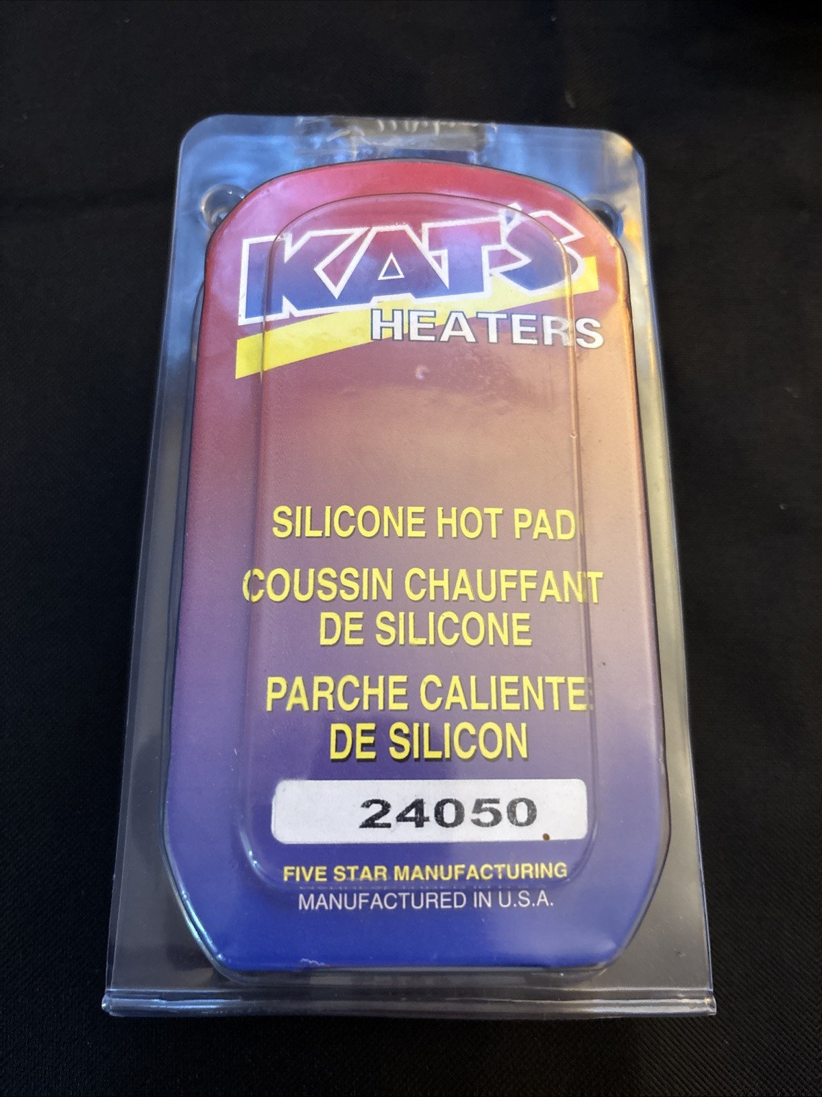 Kat’s Heaters 24050 Silicone Hot Pad Engine Block Oil Pan Heater Made in USA NOS