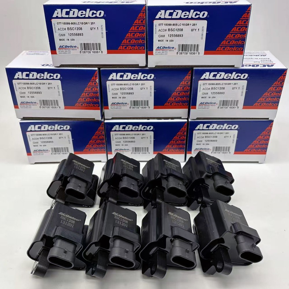 8Pcs Acdelco UF271 Ignition Coils For Chevy GMC 4.8L 5.3L 6.0L D581 12558693
