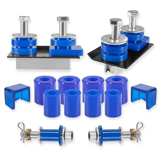 For Peterbilt 379 Engine Hood Hinge Pivot Mounting Bolt Kit & Truck Hood Bumper
