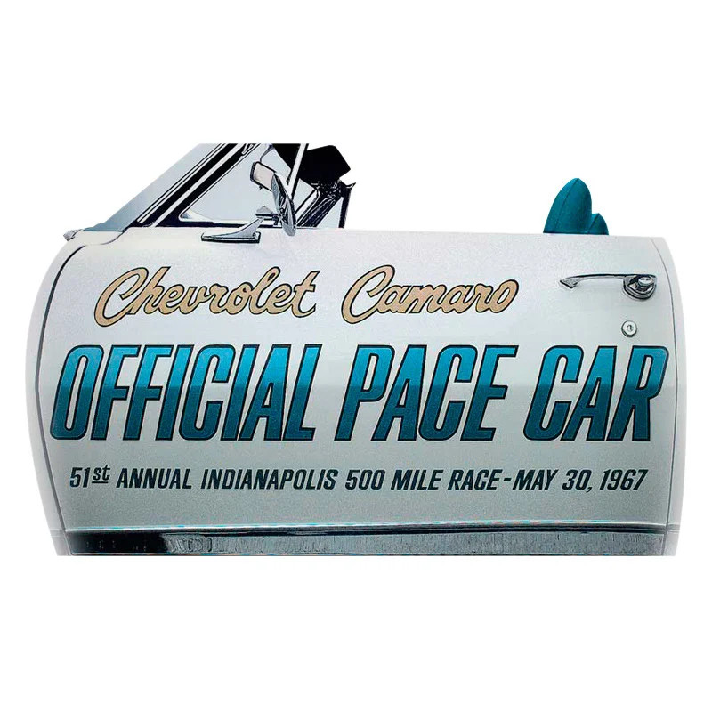 OER Indy 500 Pace Car Door Decal Set