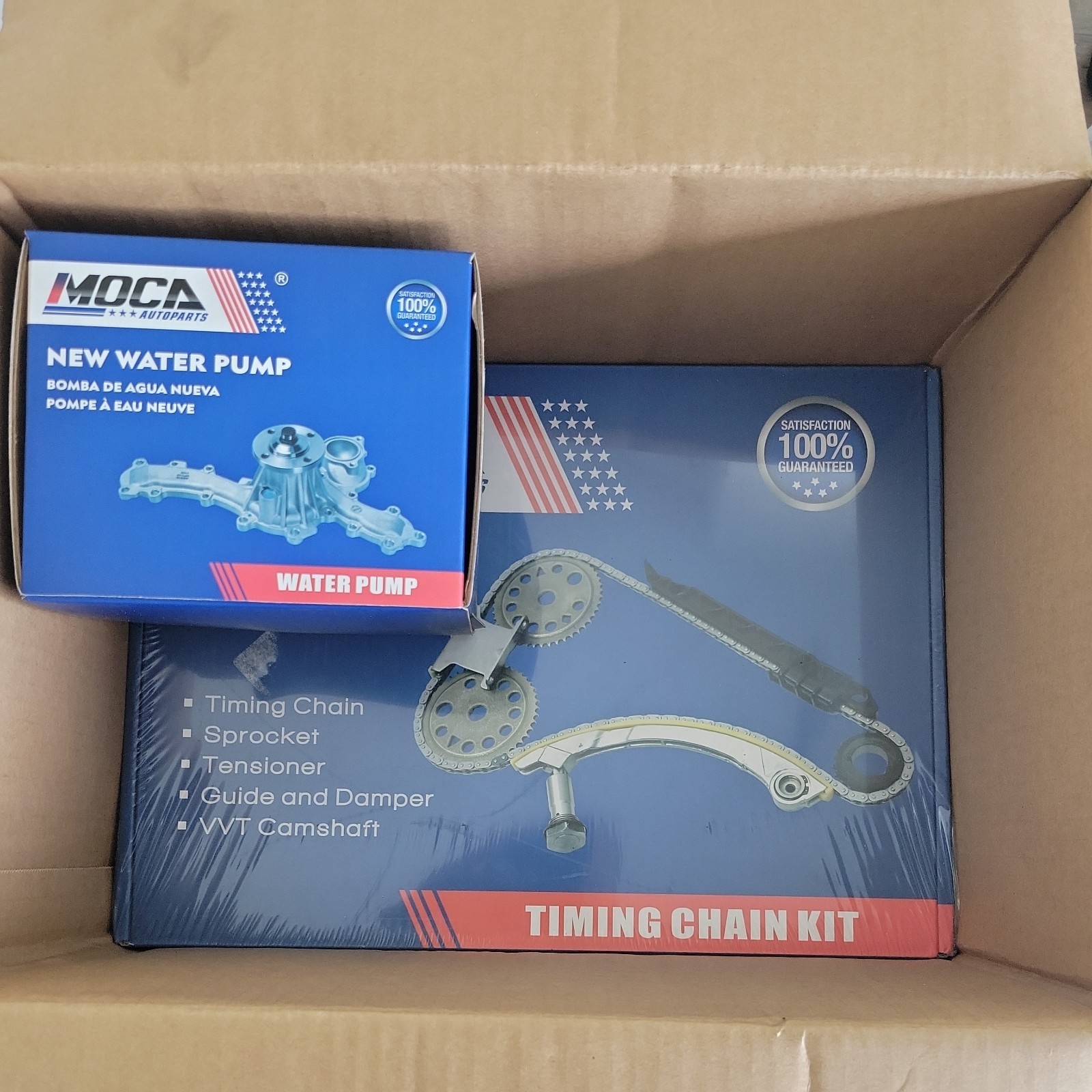 Timing Chain Kit Water Pump for 07-09 Nissan Altima 09-10 Maxima Murano 3.5L