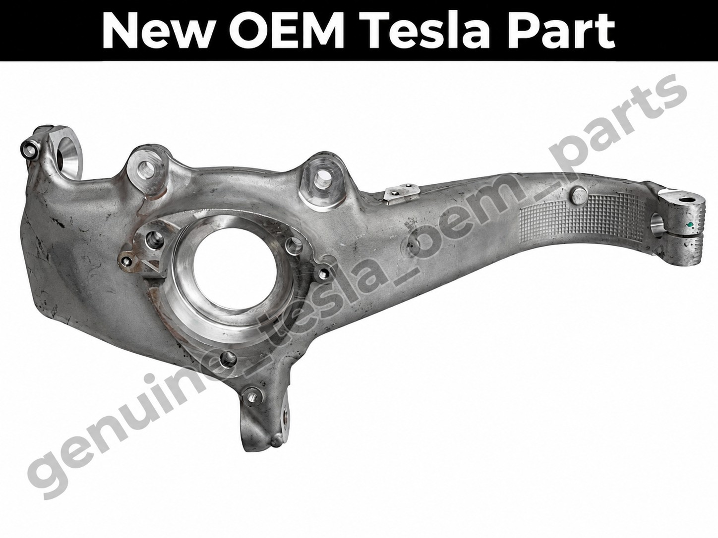 17-23 Tesla Model 3 Front RH Passenger Steering Spindle Knuckle OEM 1044316-00-E