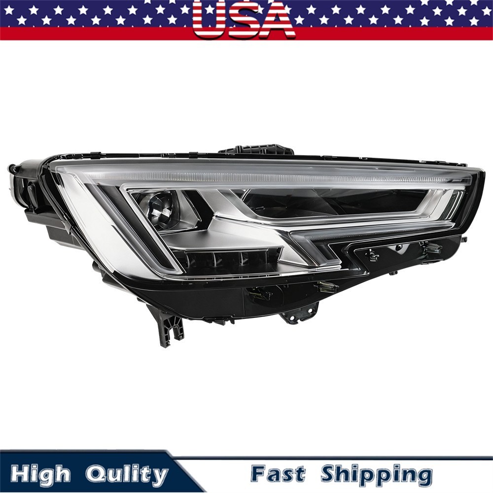 Passenger Right RH Side FULL LED Headlight For 2017 2018 2019 Audi A4 S4 New