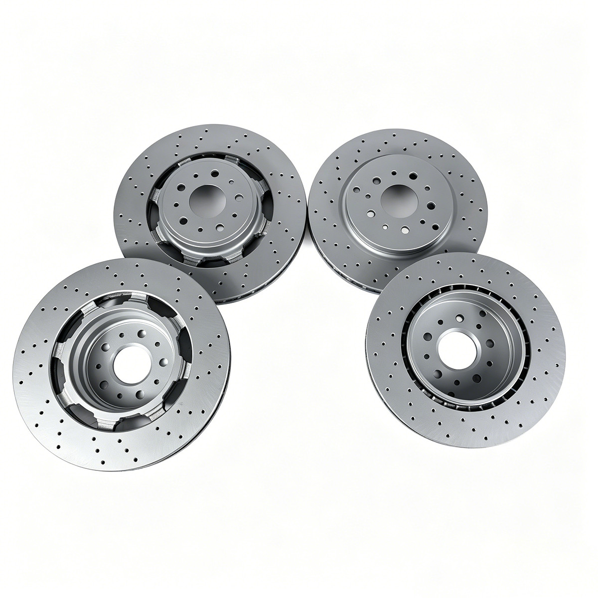 235318 Front&Rear Brake Rotors For Maserati Granturismo Quattroporte