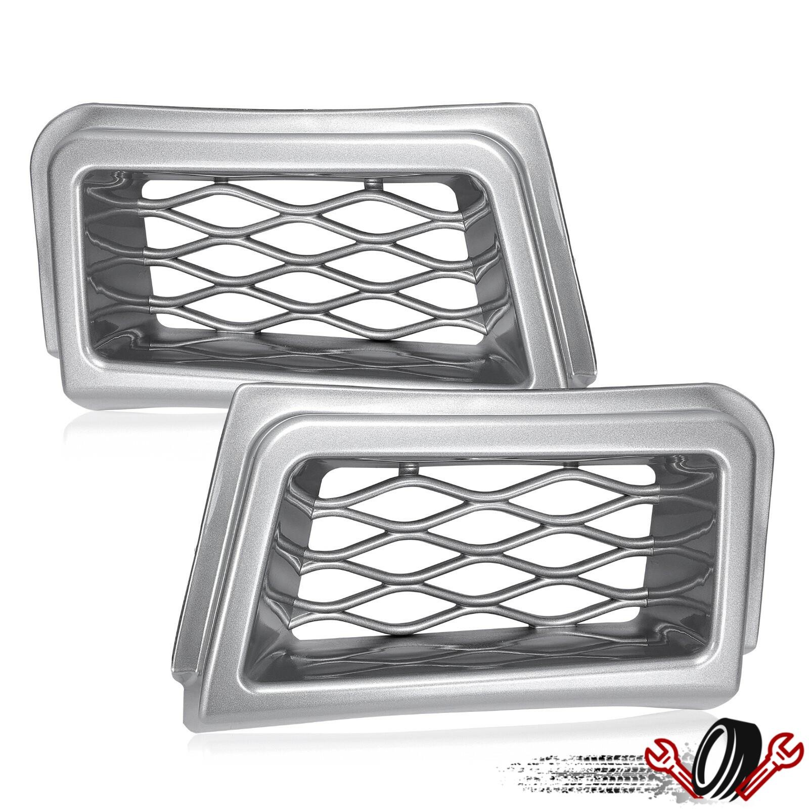 For 03-07 Chevrolet Silverado SS-Style Bumper Caliper Air Duct Set Grille Cover