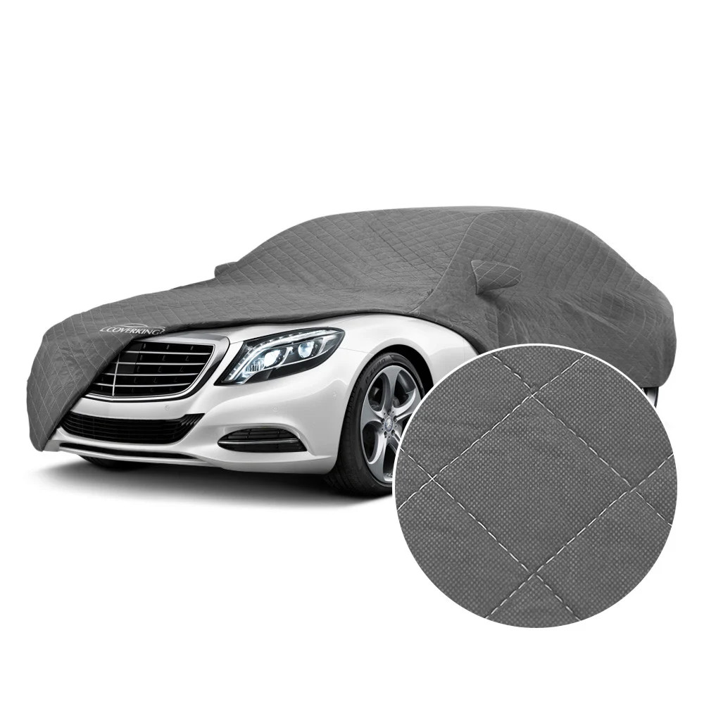 For Volkswagen Cabriolet 85-93 Moving Blanket Indoor Gray Custom Car Cover