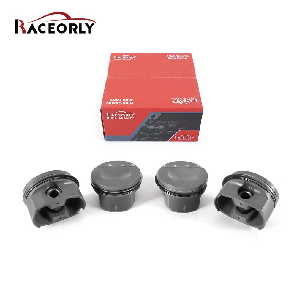Forged Pistons Set Oversized +0.25mm 23mm For Audi VW Golf 2.0 TFSI EA888 Gen3
