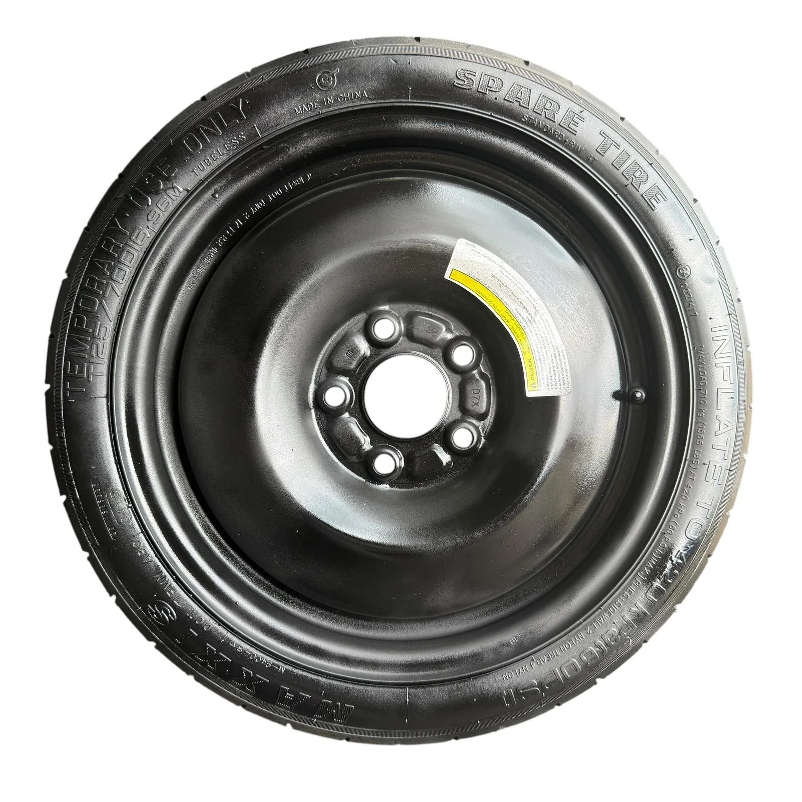2013-2026 Nissan Sentra Spare Tire Donut T125/70D16 5x114.3 CB66.1 16 OEM