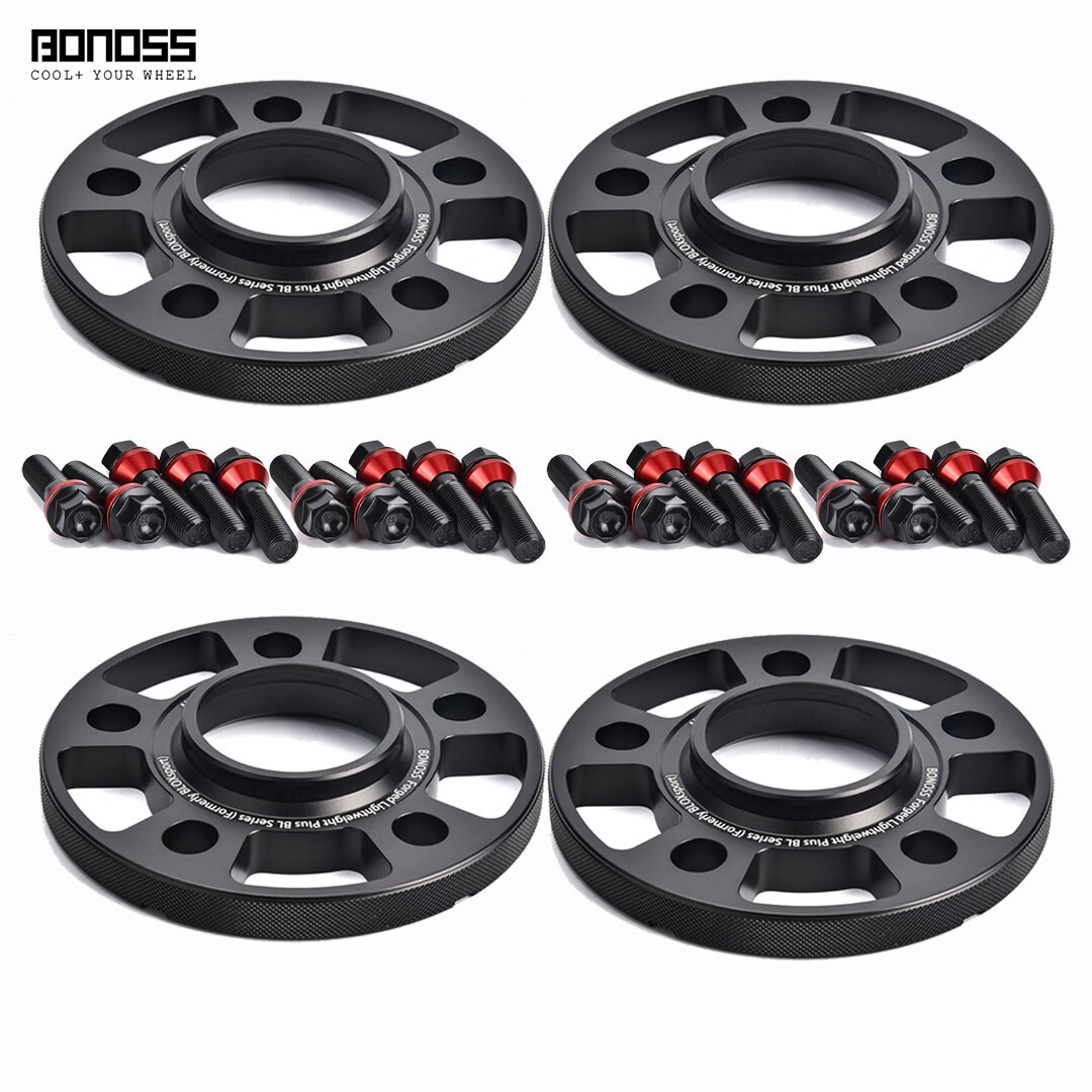 4X 12mm & 15mm Wheel Spacers + 20 Lug Bolts for BMW X5M E70 F15 F85 Front/Rear