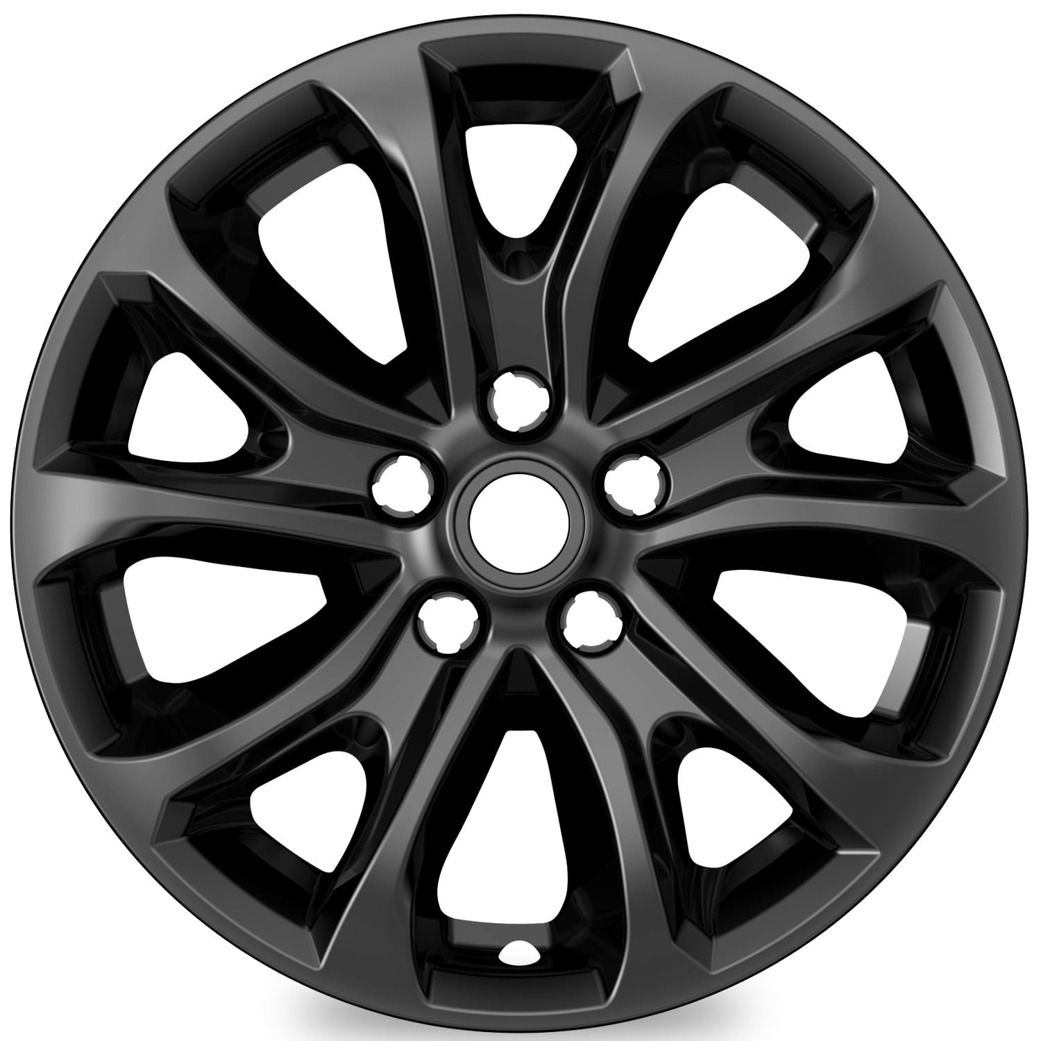 4-Pack Wheel Skins Compatible with Chevrolet Equinox 2018 17 inches, Black 4-Pack Wheel Skins Compatible with Chevrolet Equinox 2018 17 inches, Black