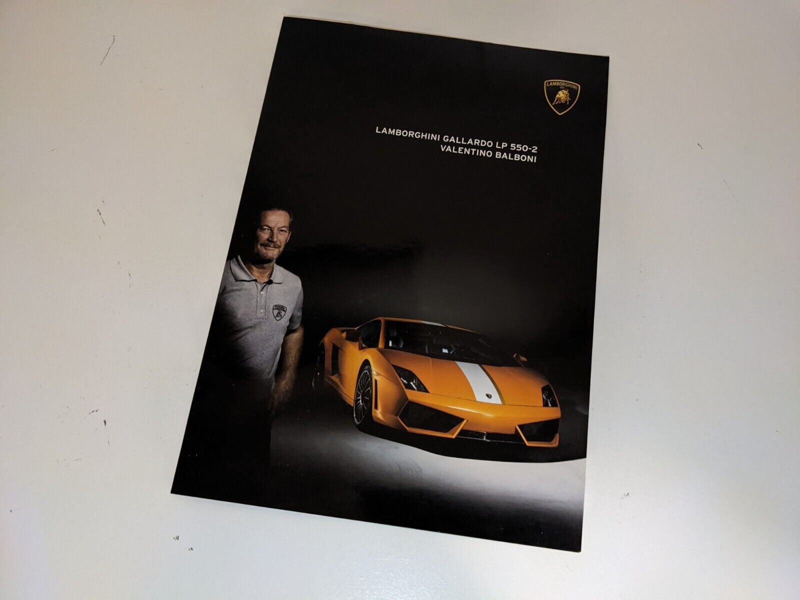 Lamborghini Gallardo LP 550-2 Valentino Balboni Brochure Nice