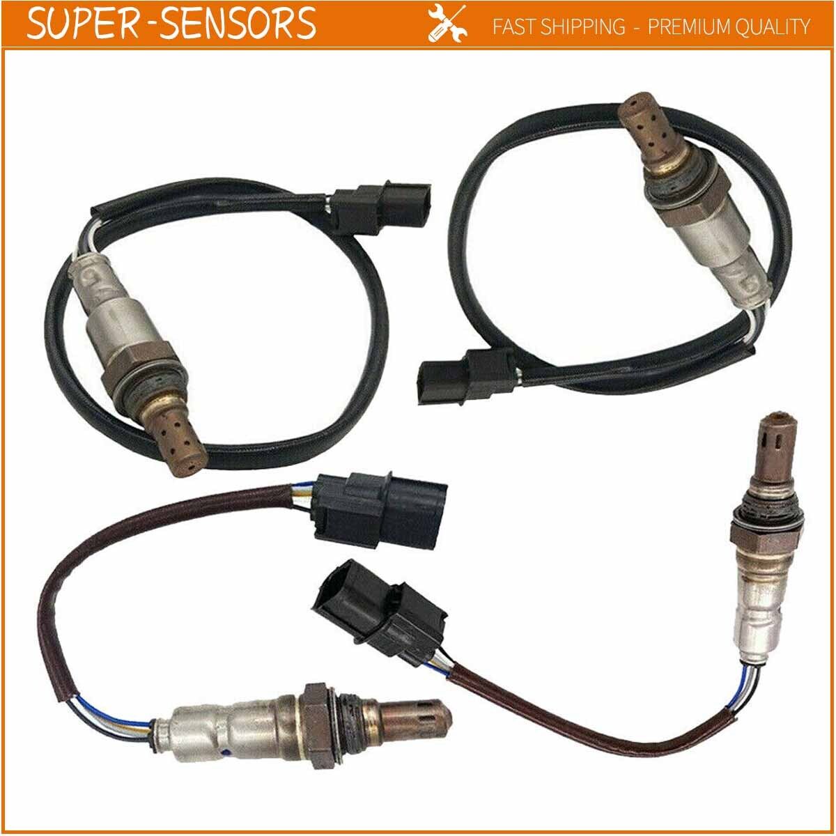 4pcs Upstream & Downstream Oxygen Sensor For 2008-2012 Honda Accord V6 3.5L USA