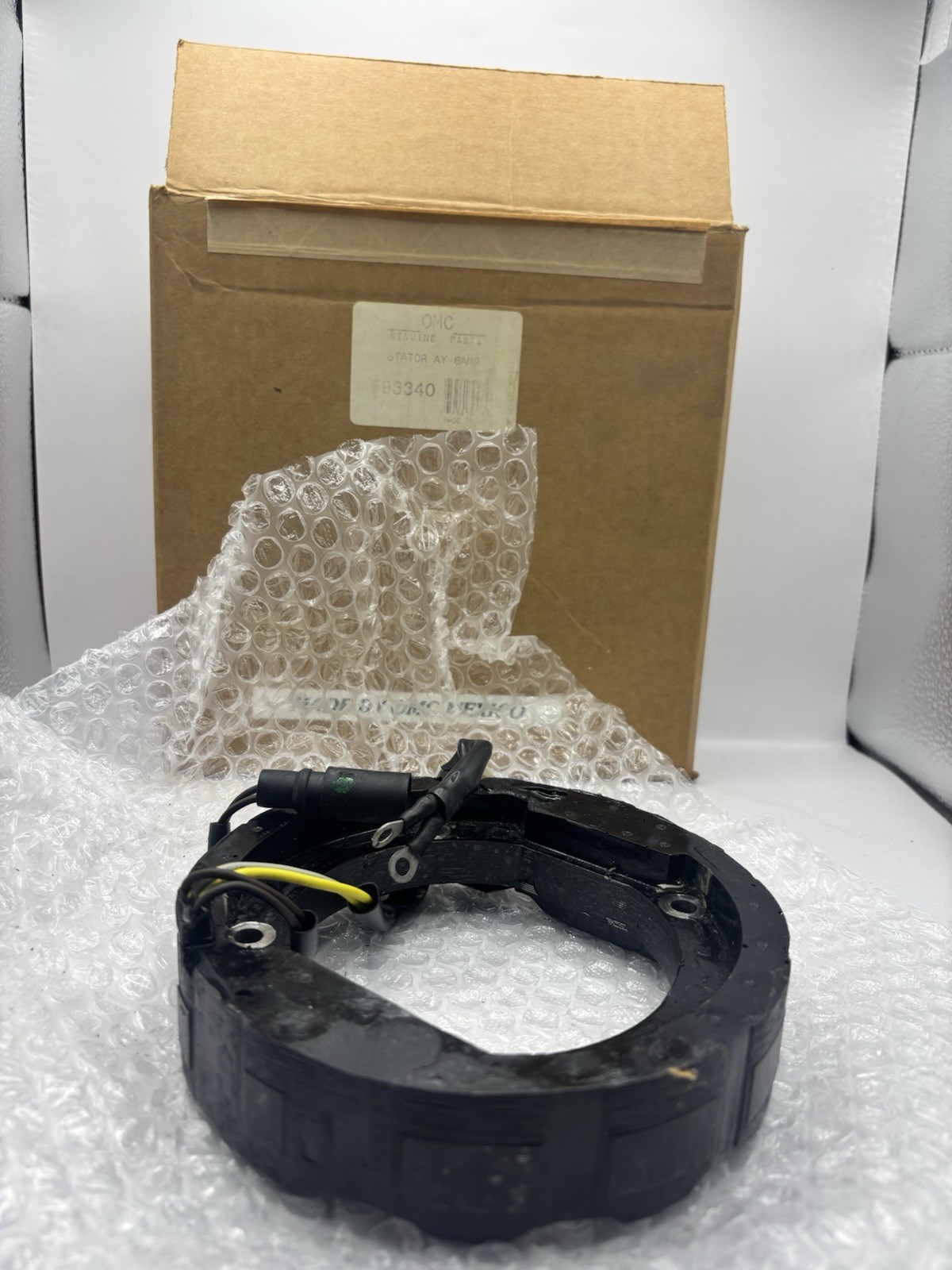 NEW OEM GENUINE JOHNSON EVINRUDE STATOR 0583340 583340 NOS NEW OEM GENUINE JOHNSON EVINRUDE STATOR 0583340 583340 NOS