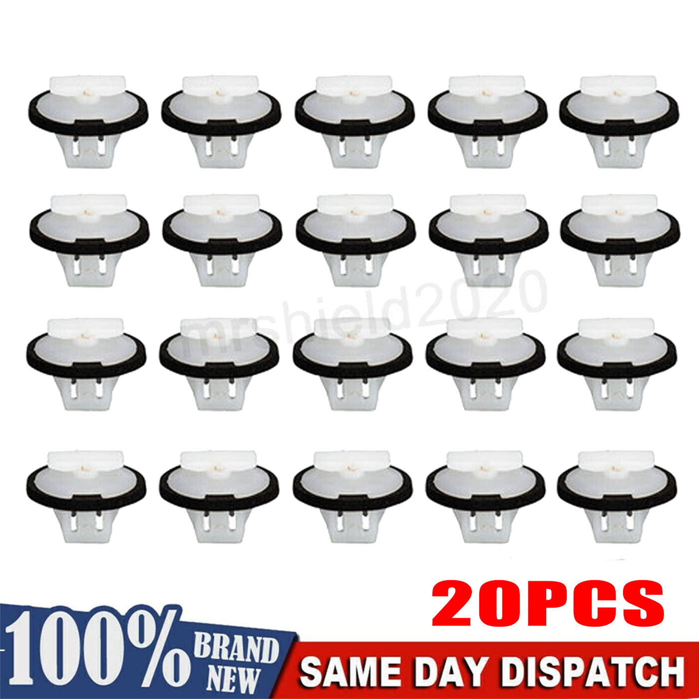 20Pcs For Nissan Car Front Fender Flare Wheel Arch Molding Clips Retainer Clips