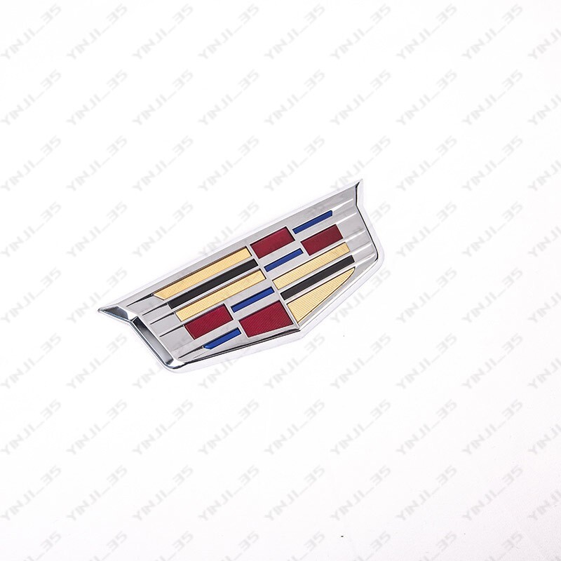 Silver Color Cadillac Logo Car Rear Trunk Lid Emblem Badge for XTS ATS CT6 XT5 Silver Color Cadillac Logo Car Rear Trunk Lid Emblem Badge for XTS ATS CT6 XT5