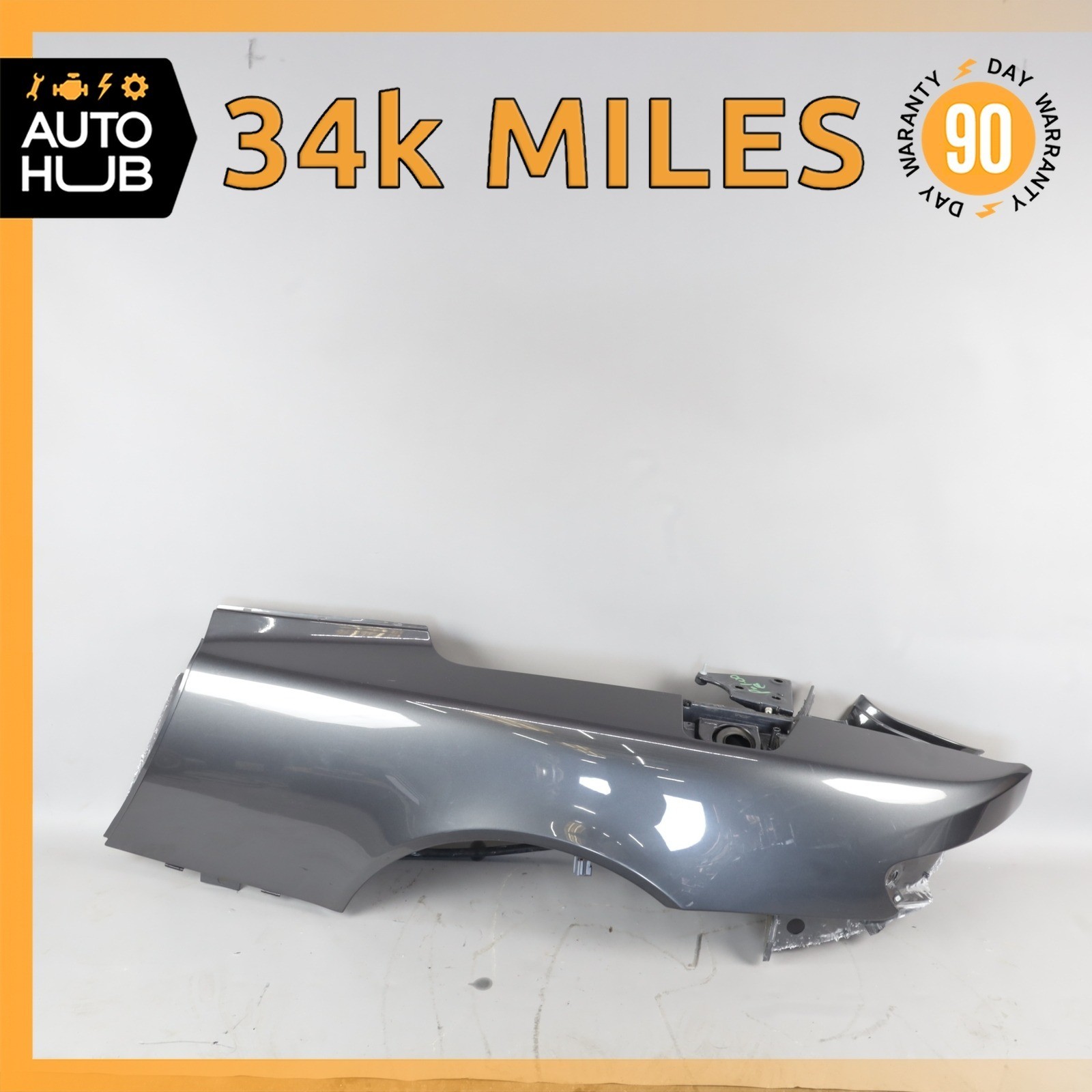 05-12 Aston Martin DB9 Volante Rear Left Quarter Panel Cut 4G43L1876AM OEM 34k