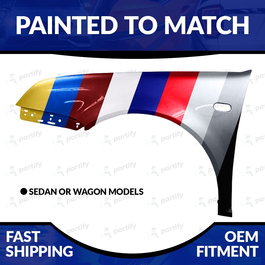 NEW Painted Driver Side Fender For 1999-2005 Volkswagen Jetta/Jetta City
