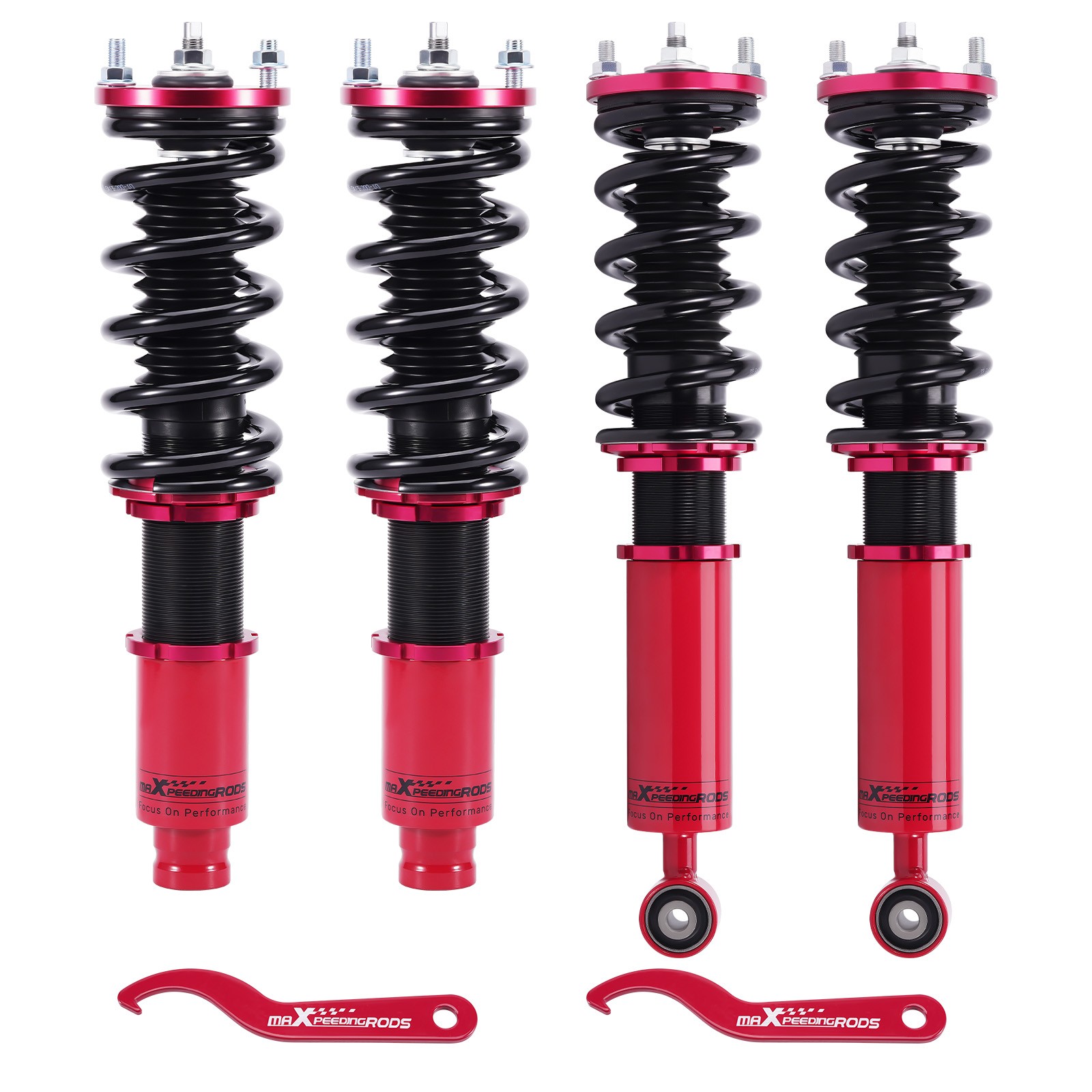 Assembly Coilovers Kit for Honda CR-V 96-01 Adjustable Height Coil Springs Strut
