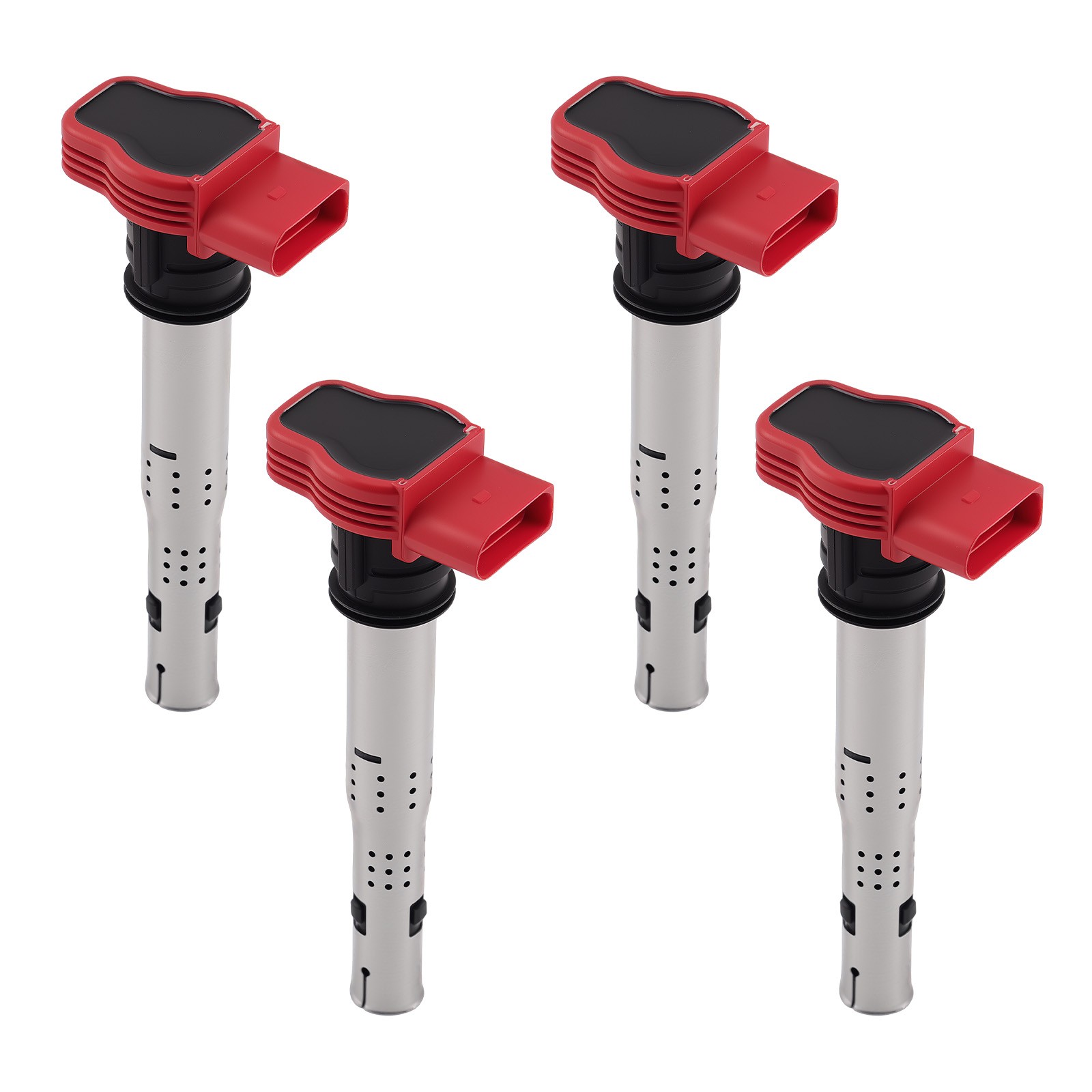4 Pack Ignition Coils For Audi R8 2007-2013 4.2 V8 FSI 5.2 V10 FSI 06E905115D