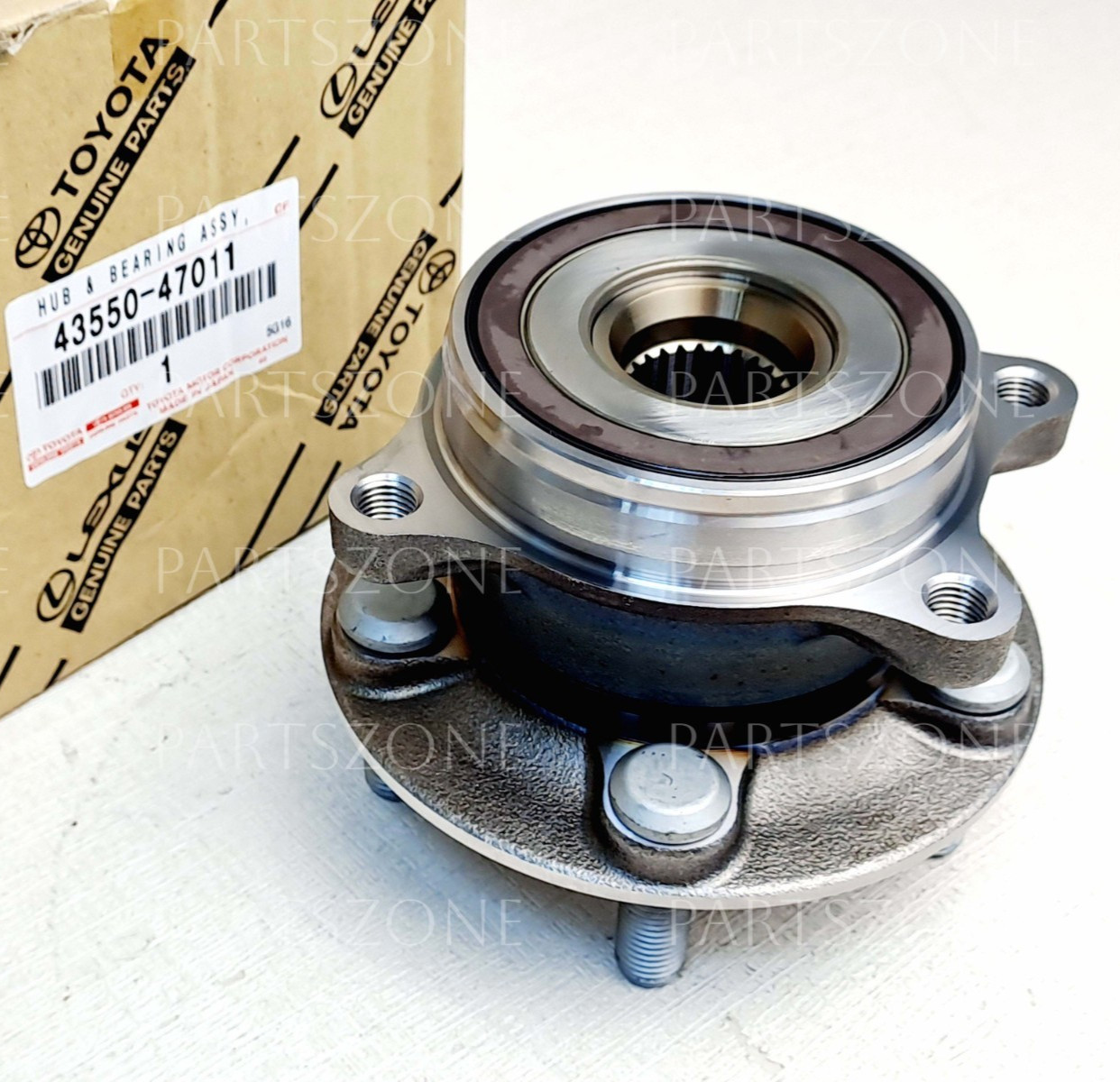 43550-47011 Toyota Prius Lexus Front Hub Bearing Genuine Fits 4355047011 NEW OE