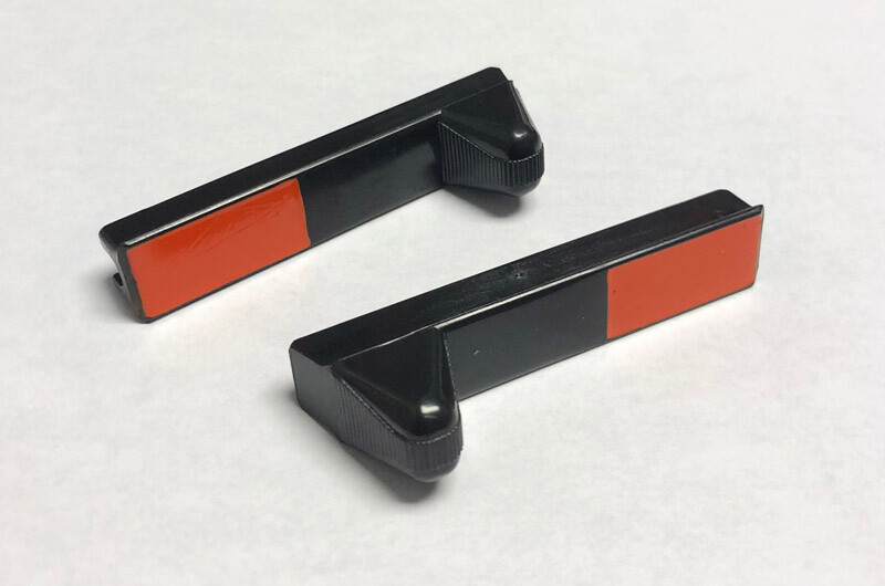 Pontiac Firebird Trans Am Door Lock Slider Pull Knobs Chevy Camaro Corvette PAIR