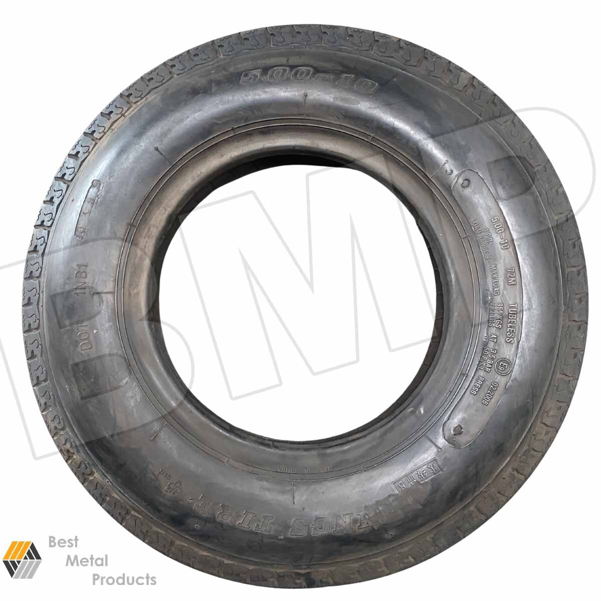 5.00-10 500-10 5.00x10 500x10  Boot Trailer Tire - 1400140