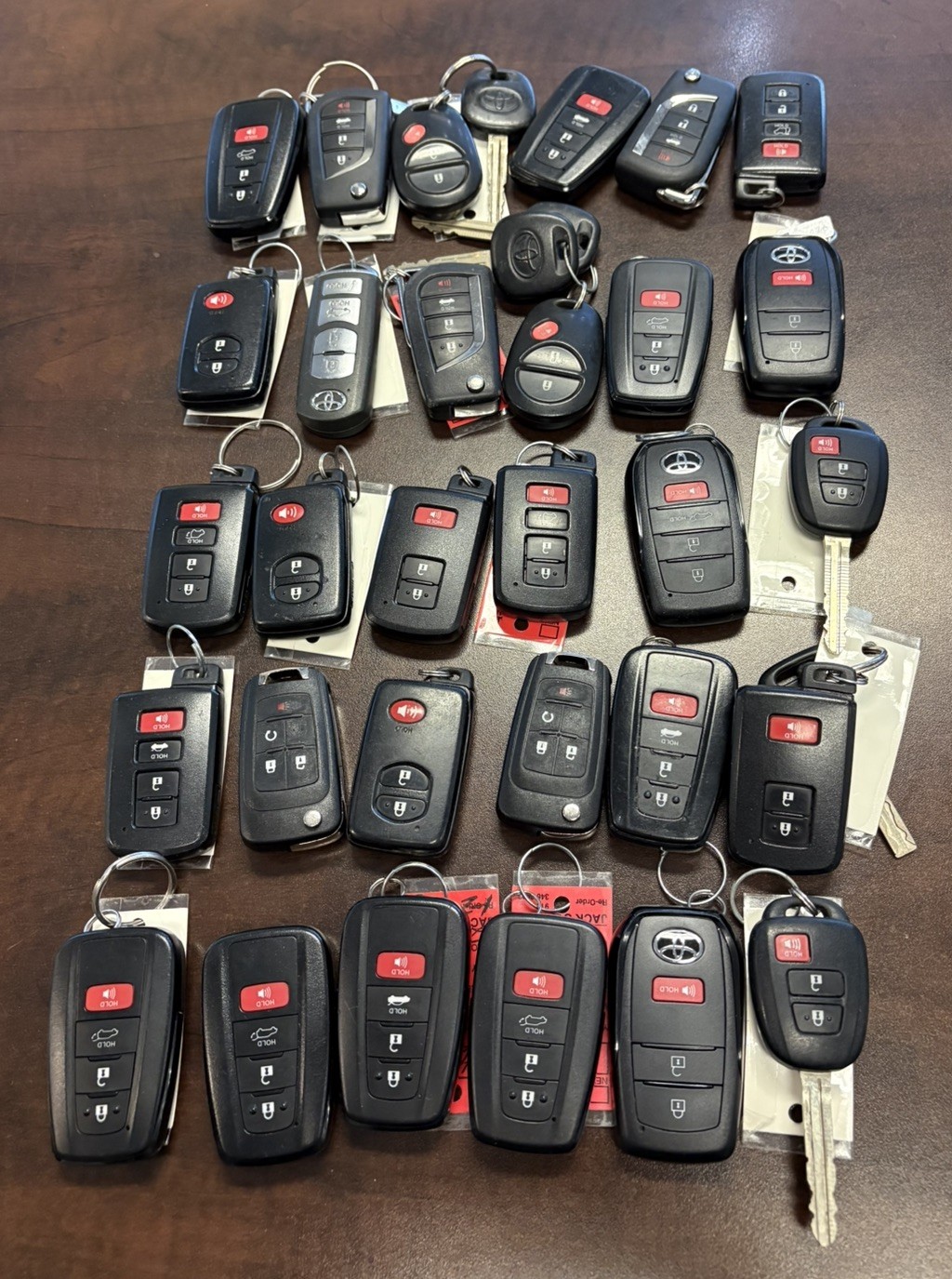 LOT OF  30 OEM Toyota Smart Key Remote FOB Lot - Used 
