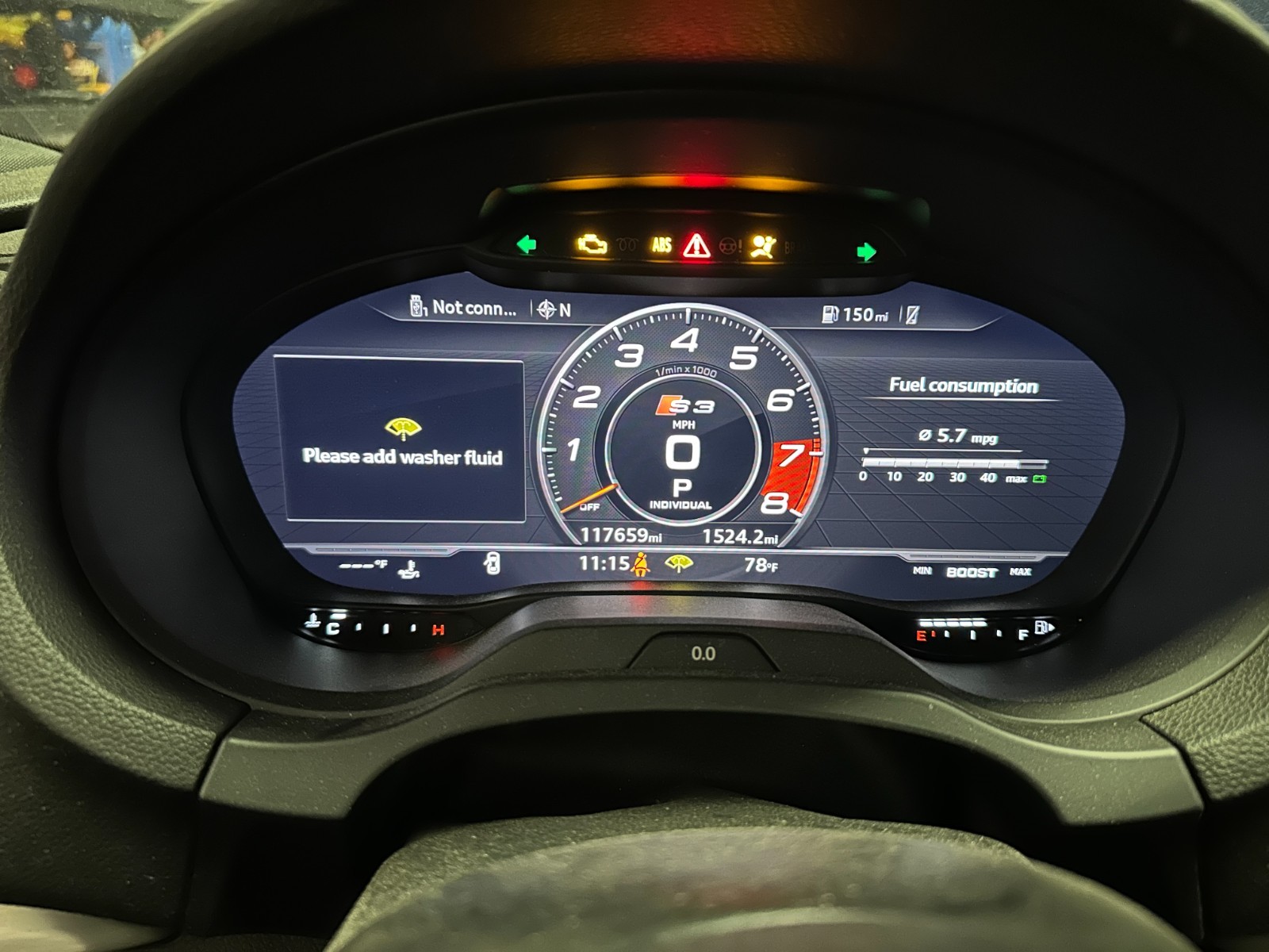 2017-2020 AUDI S3 A3 DIGITAL INSTRUMENT SPEEDOMETER GAUGE CLUSTER OEM 8V0920890