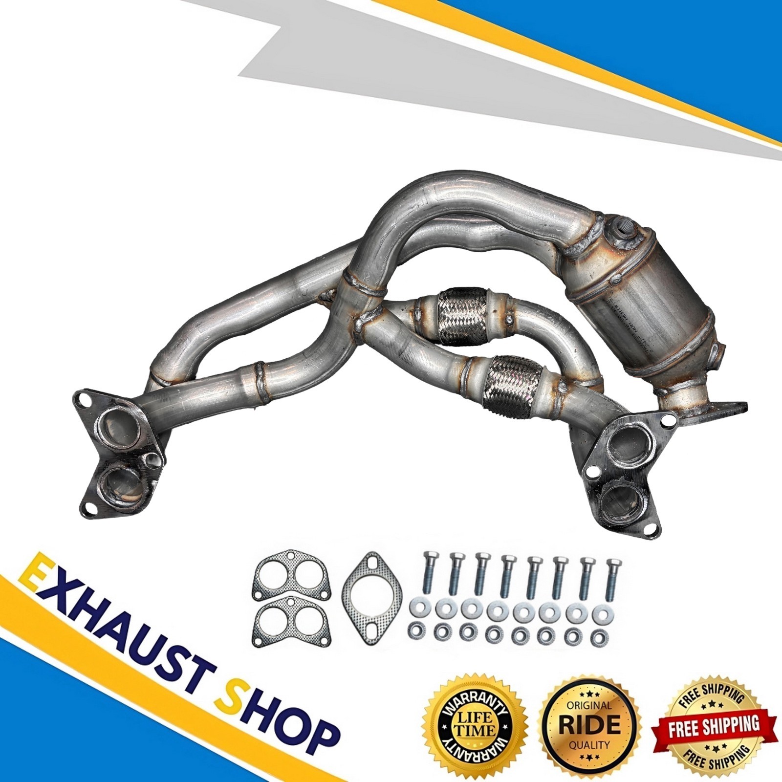 Front Manifold Converter Fit 2017-2020 Toyota 86 2.0L Automatic Transmission New