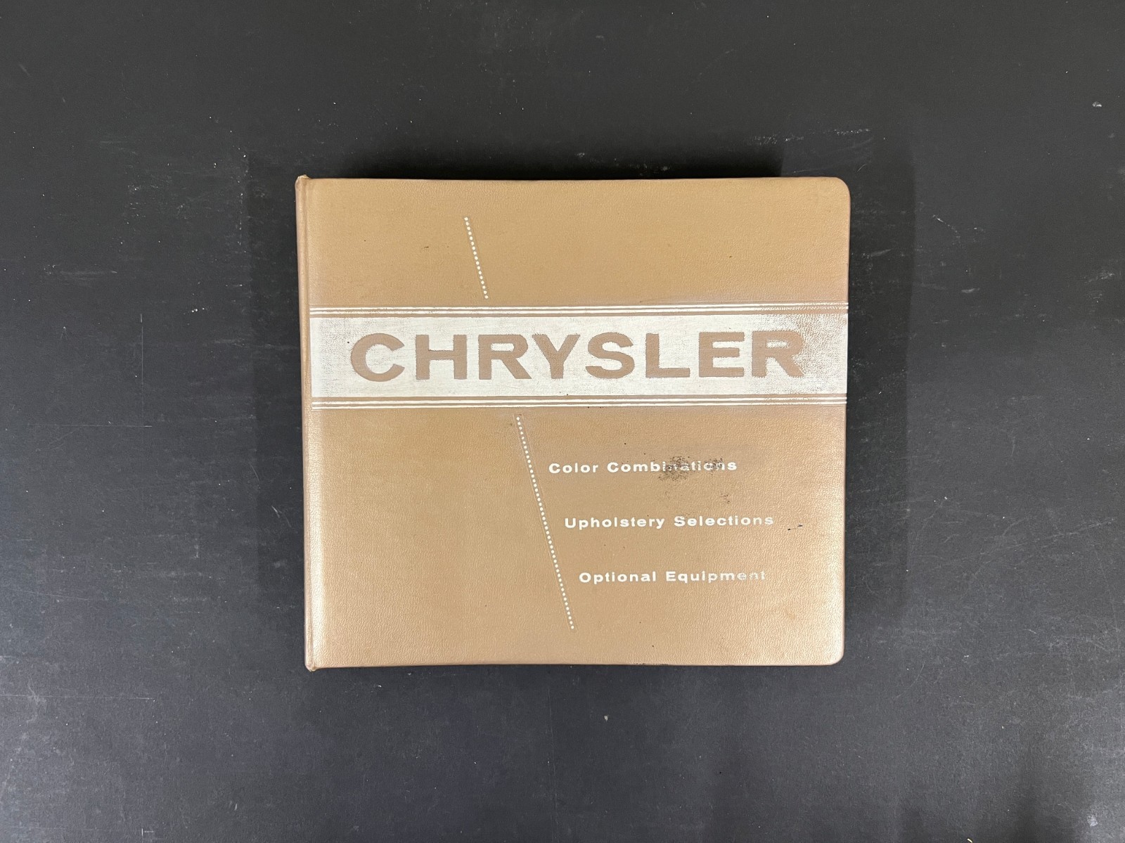 Original 1959 Chrysler Color Combinations & Upholstery Catalog
