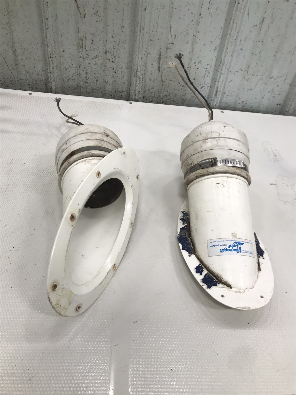 97 Crownline 266 Boat Barnegat Light bow nav docking lights