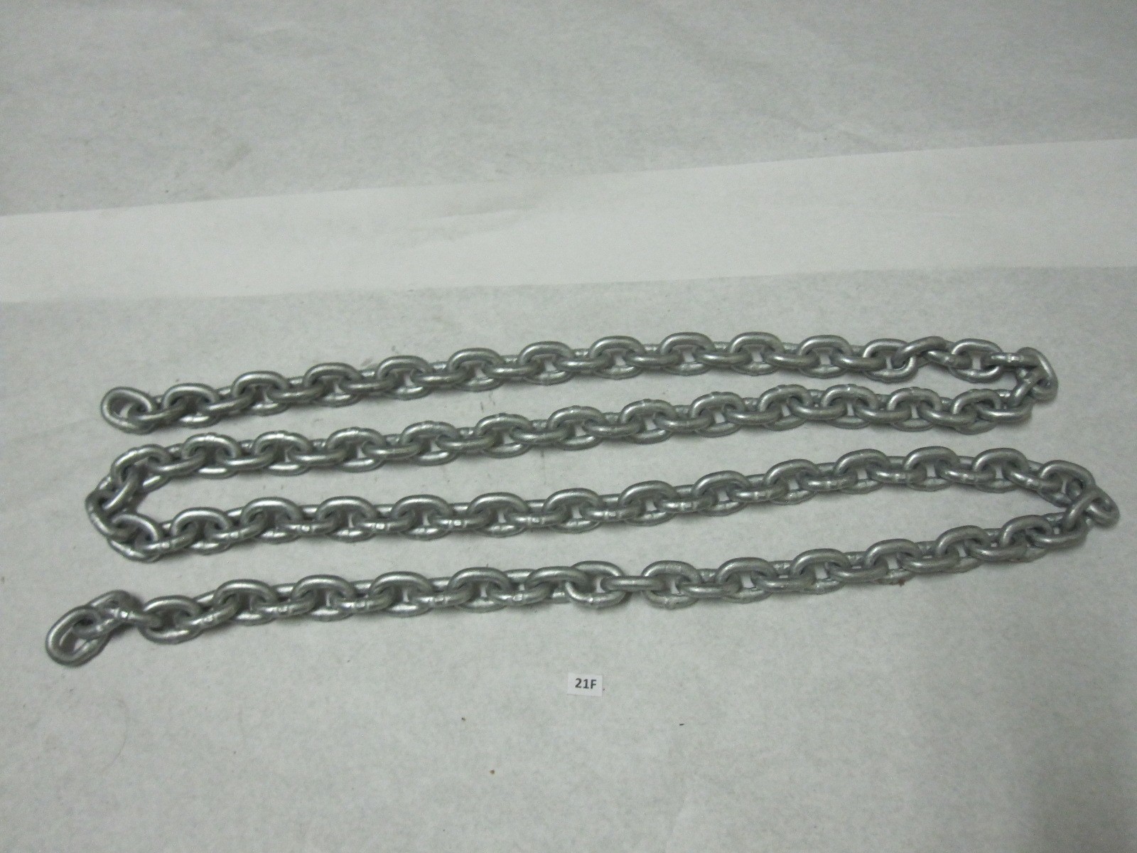 10 Ft Heavy Duty Galvanized Steel Link Chain 3/8 In 10mm Anchor Towing Rigging