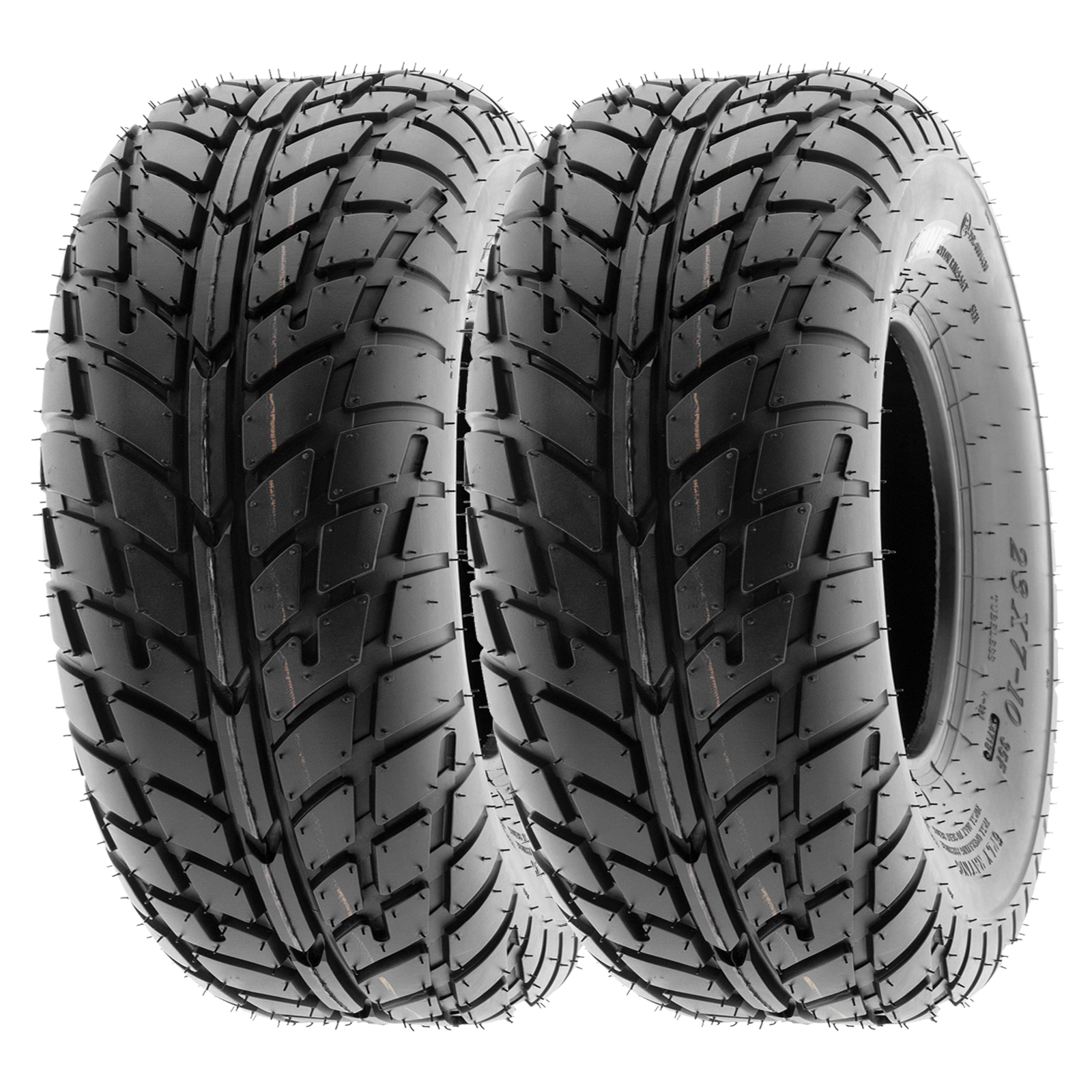 SunF 20x7-8 ATV UTV Quad Tire  20x7x8 Hardpack Race Sport 6 PR A021 - Pair of 2